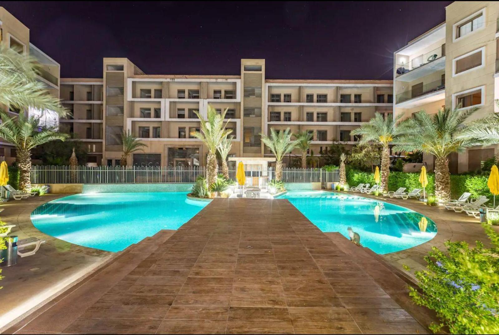 Appartement Luxueux Avec Piscine 10 Minutes Du Centre Ville 마라케시 외부 사진